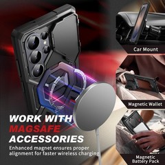 Magnetic Stand for Samsung Galaxy S26 Ultra Case, Camera Cover & 2 Front Frames