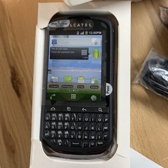 Alcatel One Touch Revolve A554C – Black Very Rare Phone New Open Box
