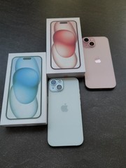 Working well Apple iPhone 15-128GB/256GB 6.1&Prime; 48MP (Unlocked) with face ID