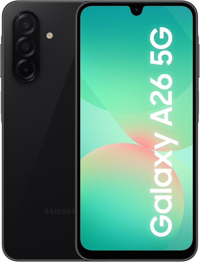 GSM Unlocked – Samsung Galaxy A26 SM-A266M/DS 5G 128GB Black 6.7&Prime; – A GRADE