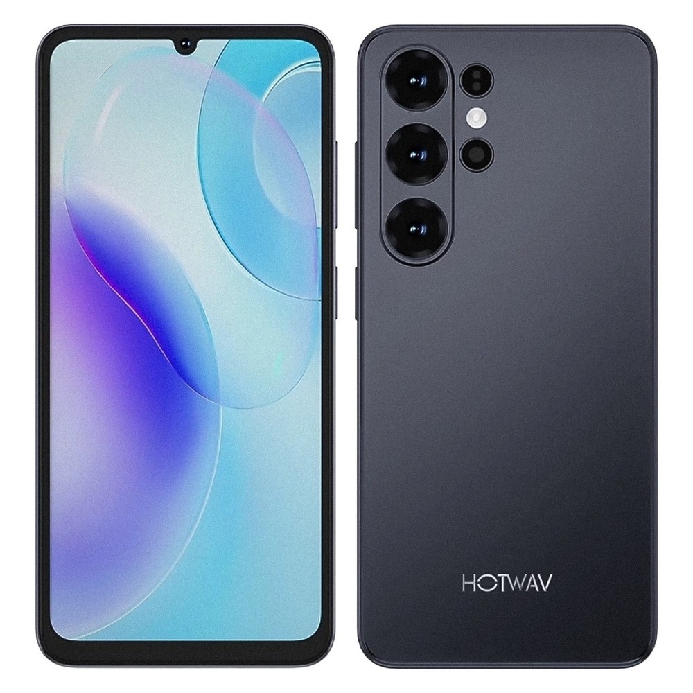 New HOTWAV A26 Ultra|6.75” HD+Display Android 15 factory Unlocked Cell Phone BK