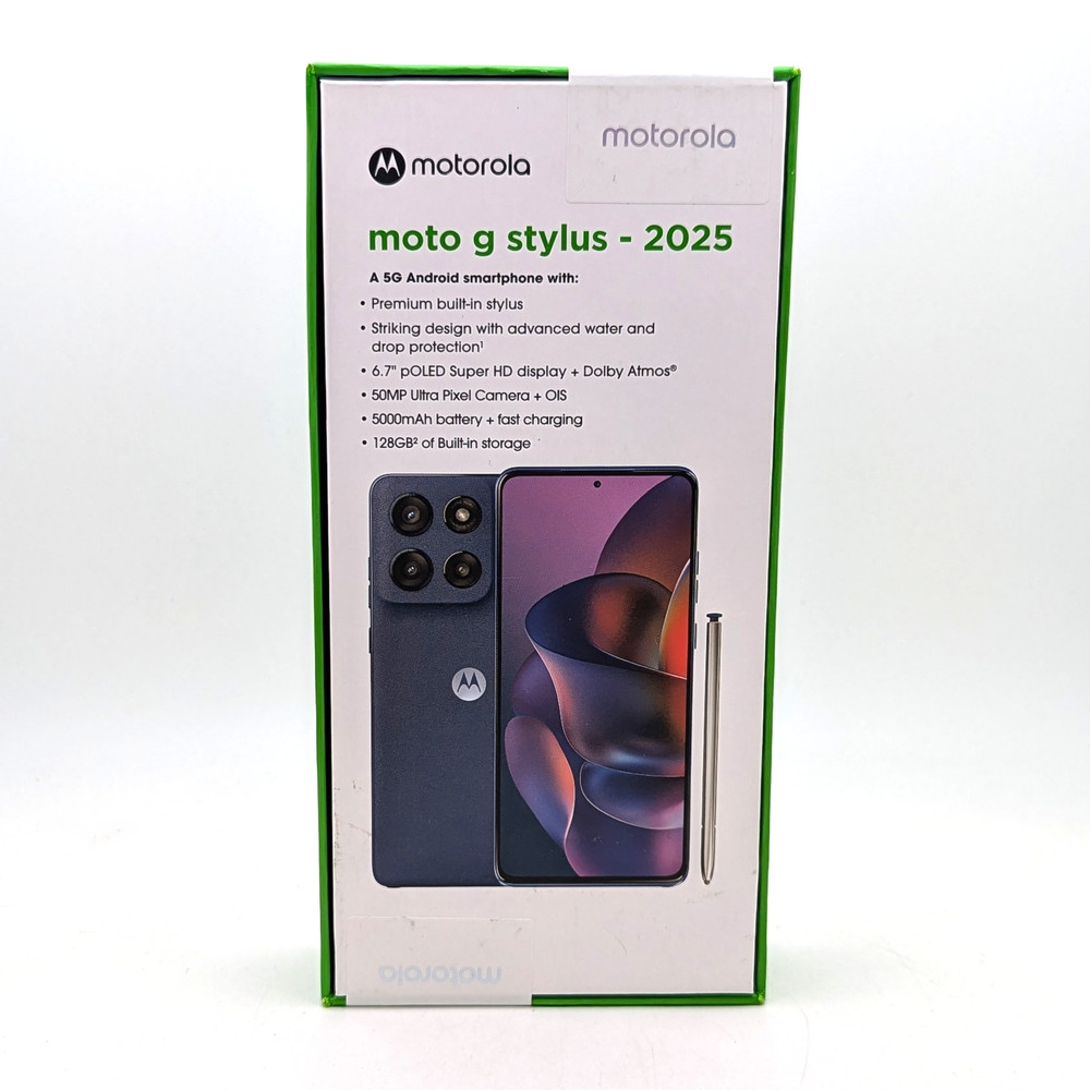 Motorola Moto G Stylus 2025 XT2517-3 128GB | Gibraltar Sea | CRICKET ONLY