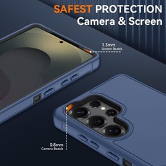 For Samsung Galaxy S25 Ultra 5G Case with Heavy Duty Shockproof Protective Cover