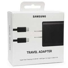 45W Super Fast Charging Adapter Charger for Samsung Galaxy S21 S22 S23 S24 A53