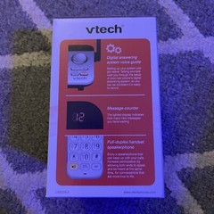VTech CS5229-2 2 Handset Extended Range Cordless Phone with Answering System