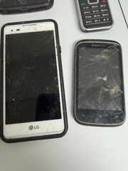 Random Lot of 8 Cell Phones Untested, for Parts or Repair Assorted Apple Samsung