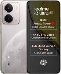 realme P3 Ultra 5G (White 256GB 8GB RAM) Dimensity 8350 Ultra Global Version