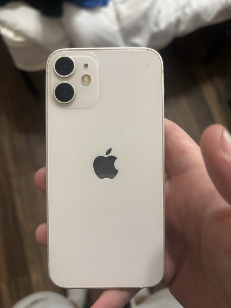 Apple iPhone 12 mini 64GB White Bar Smartphone 12MP Camera Dual Rear/used 1mon