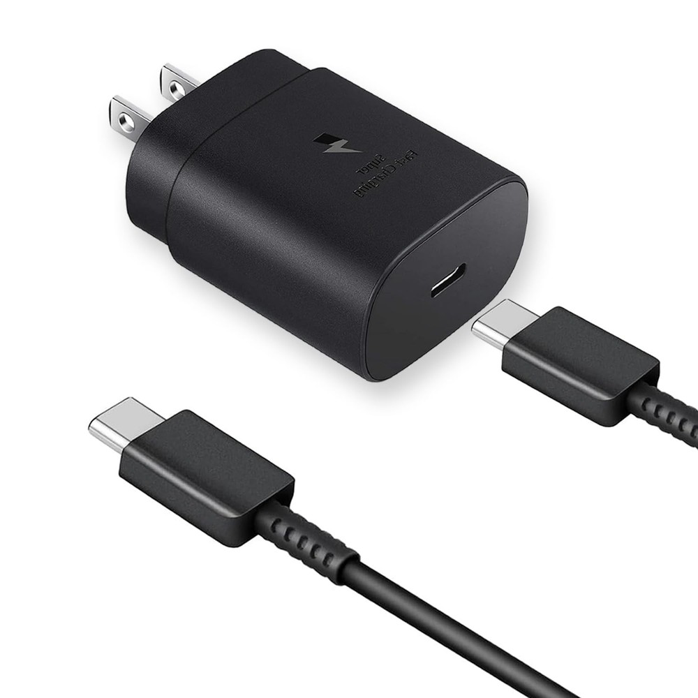 25W Super Fast Type-C Charger Adapter for Samsung Galaxy A17 A16 5G A15 5G