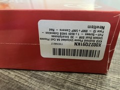 KXD 6A Unlocked Phone/ 3G/8GB Red. New In Box
