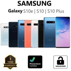 Samsung Galaxy S10 | S10 Plus | S10e – 128GB | 512GB – (Unlocked) – Good