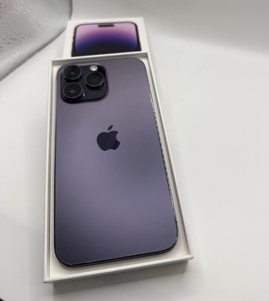 Apple iPhone 14 Pro Max 128GB Purple Network Unlocked 48MP Camera