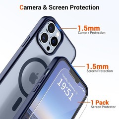 iPhone 13 Pro Max 6.7 inch Case Heavy Duty Protection Anti-drop Cover Case
