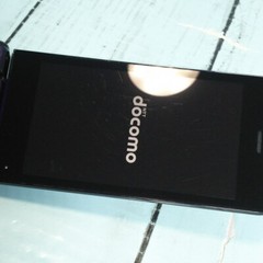 AQUOS Sharp SH-01J Keitai Black Navy / Docomo Unlocked 4G Android FLIP PHONE