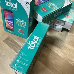 Total Wireless BLU VIEW 2 Smartphone NIB Read