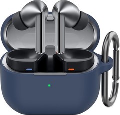 Midnight Blue Silicone Protective Case for Samsung Galaxy Buds 3 FE / Pro 2025