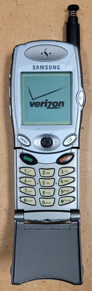 Samsung SCH-T300 – Gray and Black ( Verizon ) Super Rare CDMA Phone – READ