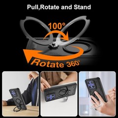 FOR Moto G Stylus 5G 2025 Magnetic Case, Screen Protector Military Grade Rugged