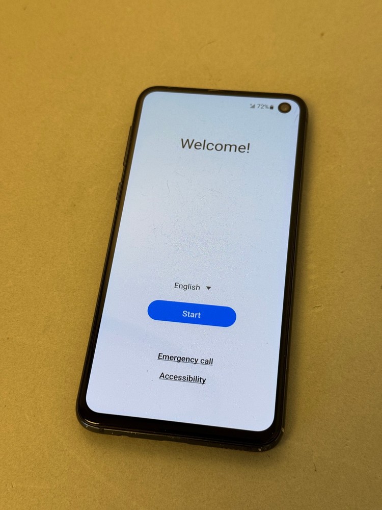 Fair Samsung Galaxy S10e Black SM-G970U 128GB UNLOCKED 99% BH!