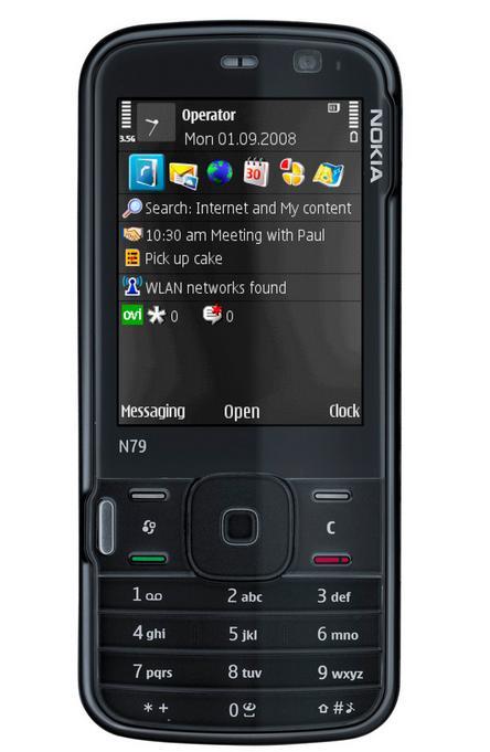 Unlocked Nokia N79 3G GPS WIFI 5.0MP Camera Phone