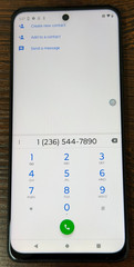 Unlocked Motorola Moto G Stylus 5G 2023 – 128GB Black – Crck on Back – Read