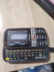 Samsung Array SPH-M390 – Gray and Black ( Sprint ) Rare Cellular Slider Phone