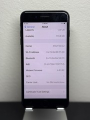 Apple iPhone 7 Plus 128GB Jet Black Factory Unlocked iOS 15.8.7