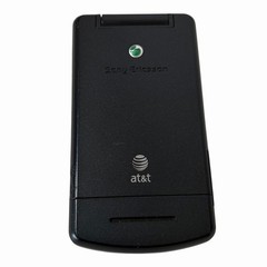 Sony Ericsson Walkman W518a Charcoal Gray AT&T MP3 Flip Phone
