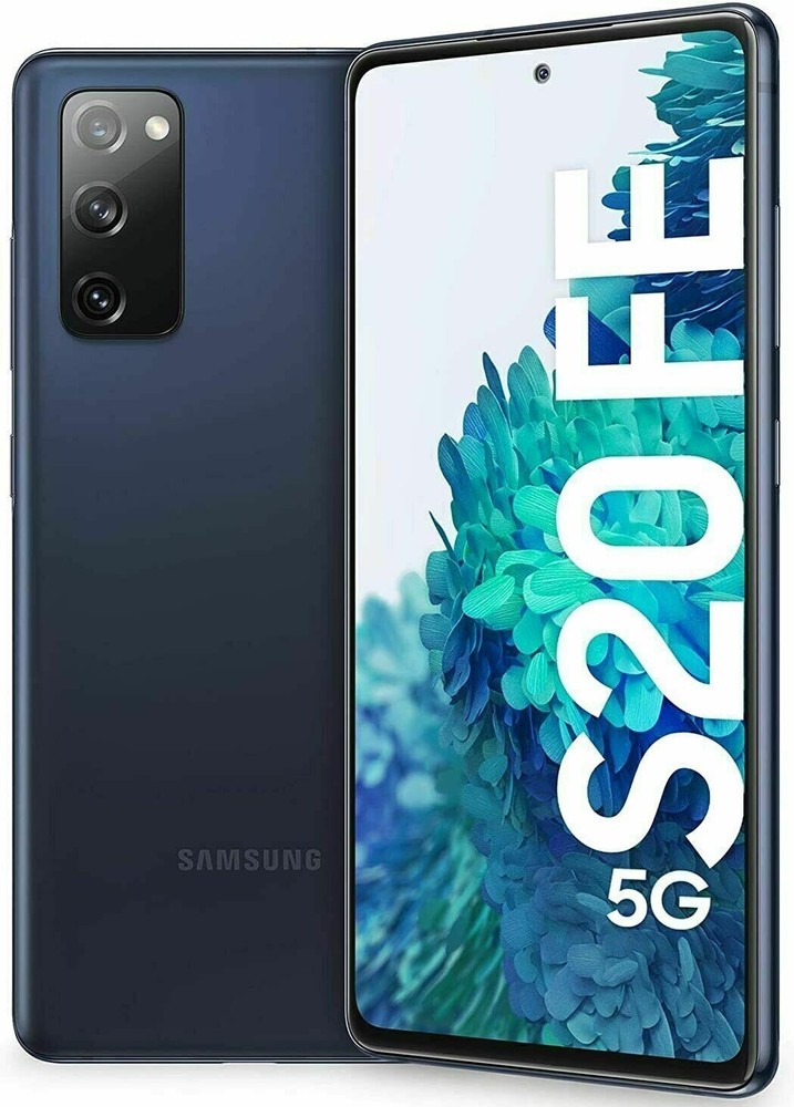 Samsung Galaxy S20 FE 5G SM-G781U1 Factory Unlocked 128GB 6.5&Prime; Blue Open Box US