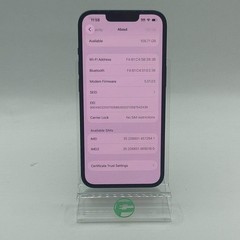 Unlocked Apple iPhone 13 128GB 26.5.2 Midnight MLML3LL/A