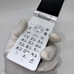 New SHARP AQUOS Keitai 3 806SH Flip Phone SIM Free Unlocked White JP