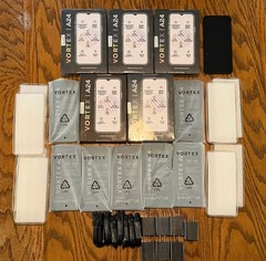 Vortex Cellular Lot Of 13 A24 – 32GB – Black CARRIER UNKNOWN Android Smartphone