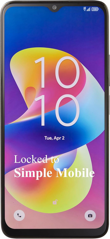 TCL 50 LE Prepaid Smartphone 64GB, Android 14, 4000Mah Battery, 6.6” HD+ Display