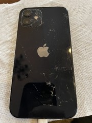 Apple Unlocked iPhone 12 128GB Black MGF93LL/A 75% Battery Life See Description