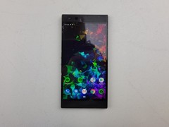 Razer Phone 2 (RZ35-0259) 64GB – Black (Unlocked) Smartphone – CRACKED – H6504