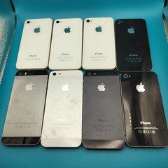 Apple IPhone Lot 8 Smartphones Mixed Models Parts Repair As Is Read Description