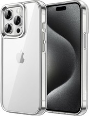 Case for iPhone 15 Pro Max 6.7-Inch, Non-Yellowing Shockproof Bumper Cover, Clea