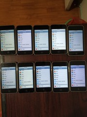 Lot of 10 Apple iPod Touch 2nd Generation 8GB A1288