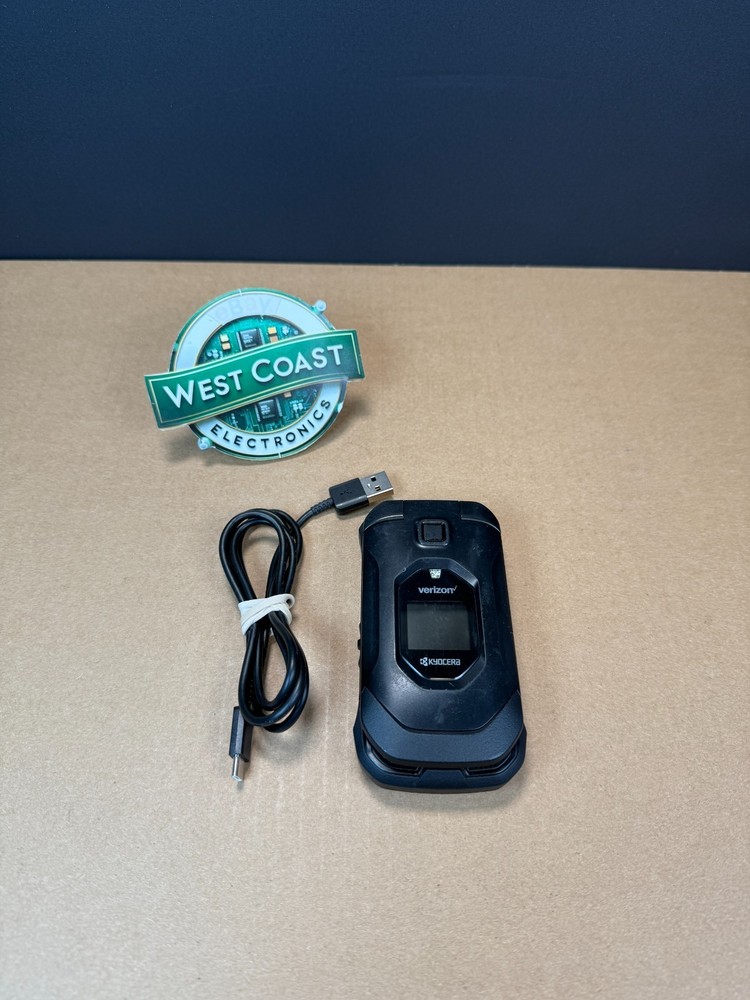 Kyocera DuraXV Extreme E4810NC 4G LTE Verizon Unlocked RUGGED Camera Flip Phone