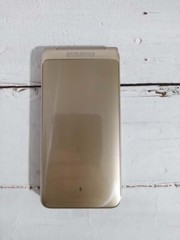 Samsung Galaxy Folder2 SM-G1650 Dual SIM WIFI 8MP LTE 4G Flip GOLD SmartPhone A+