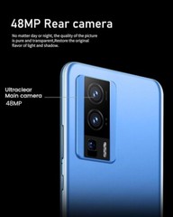 New K60 Pro Unlocked Phone,6.7&Prime; Android 13 Smartphone 6GB+256GB Dual Sim 6800mAh