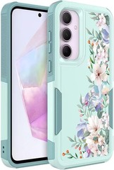 Samsung Galaxy A35/A55 5G Case – Cute Floral Design, Slim Soft TPU Bumper, Shock