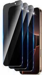 3 Pack Privacy Screen Protector for iPhone 16 Pro Max & 17 Pro Max, Bubble Free