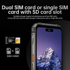 2026 Rugged Smartphone R16 Pro MAX 5G Unlocked 12G+256GB Dual SIM Cell Phone NFC