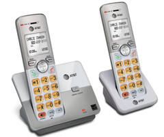 AT&T 2 Handset Cordless Home Phone System Caller ID Call Waiting Speakerphone