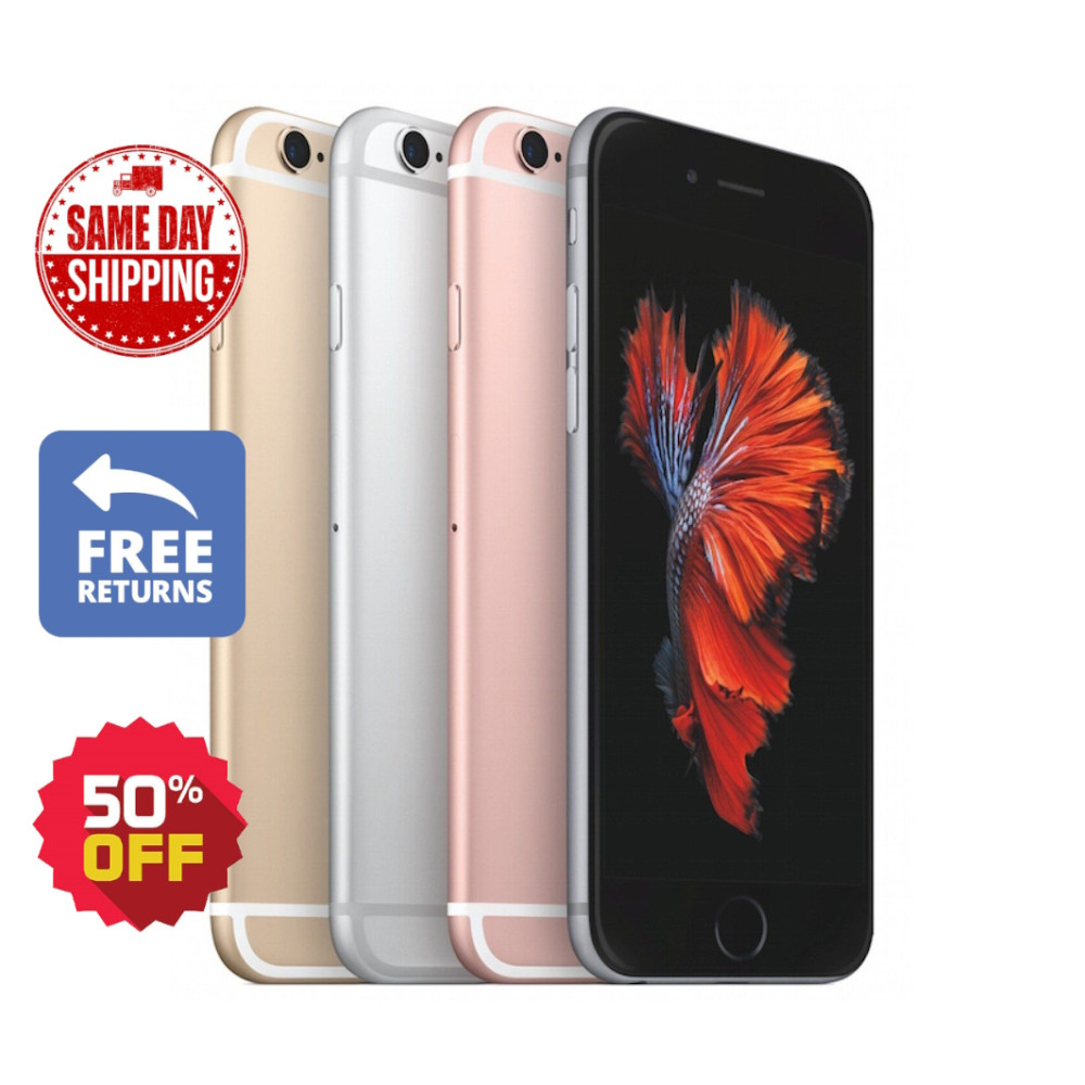 Apple iPhone 6s 16GB 32GB 64GB 128GB Unlocked Verizon LTE 4G Clean ESN US Spec
