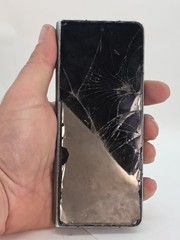 Samsung Galaxy Z Fold 4 256GB Black SM-F936U FOR PARTS / REPAIR / SALVAGE ONLY!!