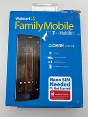 Alcatel Fierce 4 5016w GB 4G LTE Android Smartphone Locked T-Mobile 5.5&Prime; Basic