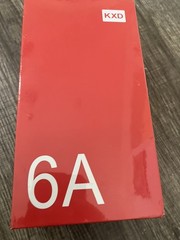 KXD 6A Unlocked Phone/ 3G/8GB Red. New In Box
