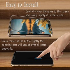 2 Pack Screen Protector for iPhone 17 Pro Max 6.9 Inch with 2 Pack Camera Lens P